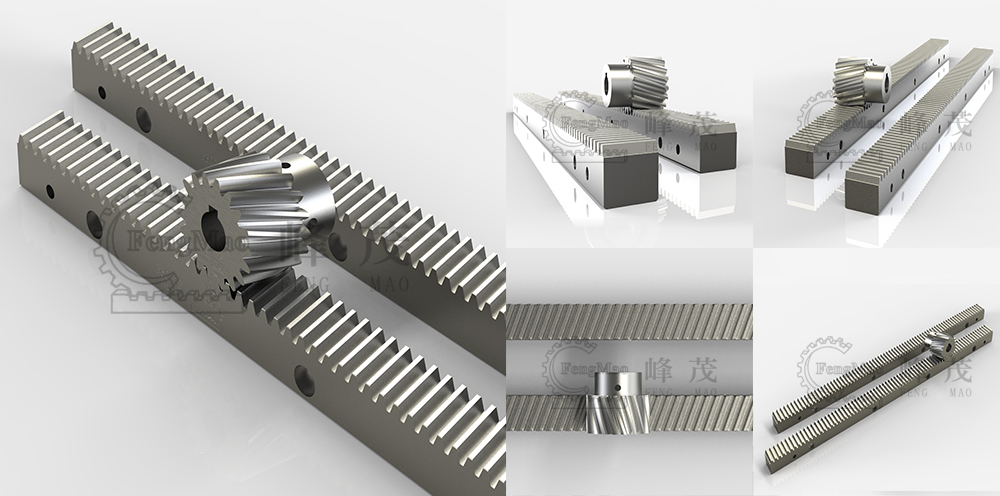 常规斜齿条模数1-10（DIN9级）产品展示