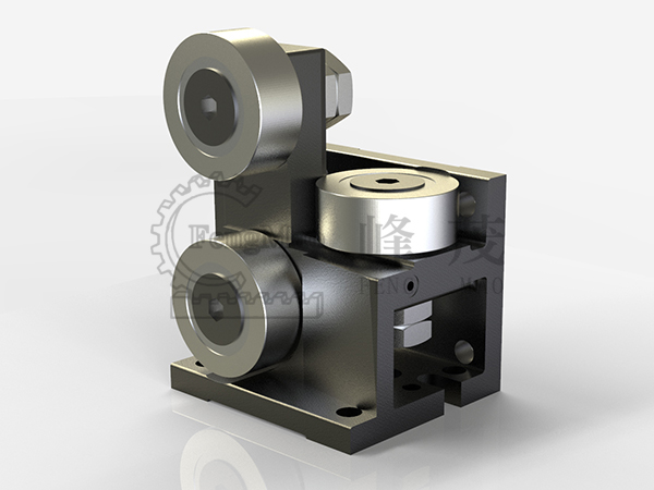 重载导轨滚轮箱体