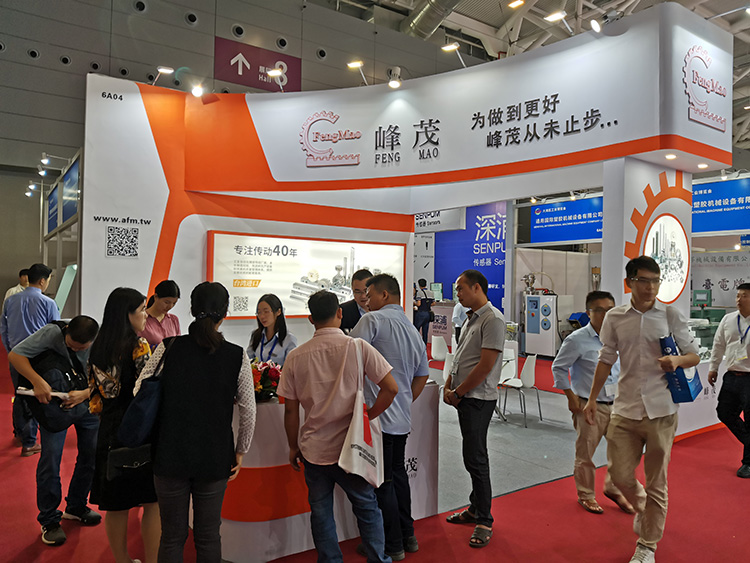 峰茂齿条品牌展会火爆现场