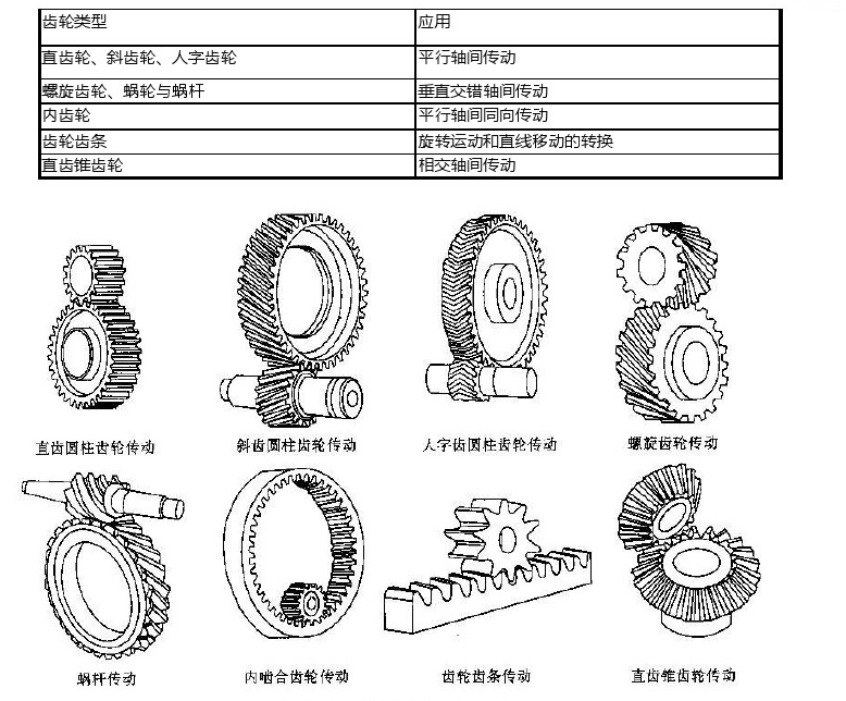 齿轮类型